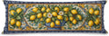 Yellow and Blue Italian Lemon 20x54 Body Pillow Cover, Summer Mediterranean Tiles Amalfi Coast Lemon Body Pillow Pillowcase with Zipper for Bed Couch